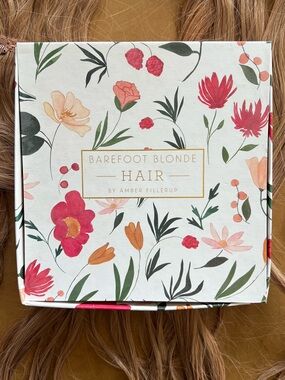 NWOT Barefoot Blonde (BFB) Collection Hair Extnetions - Sweet Caramel